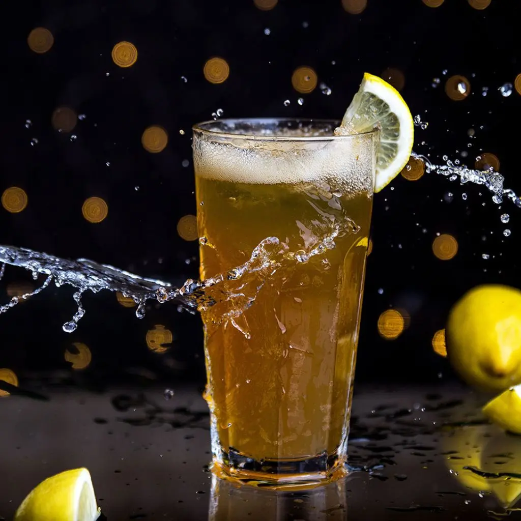 Lemon Juice  With Ice Tea